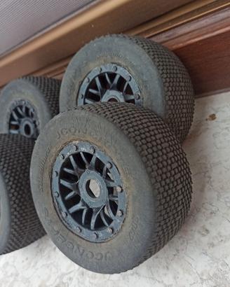 Gomme ruote automodelli 1/8 -1/10