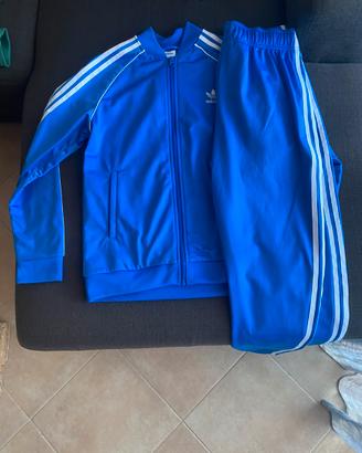 Tuta Blu Adidas