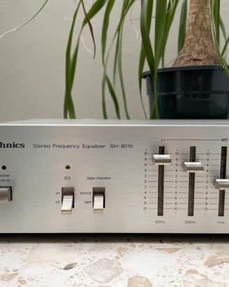 Equalizzatore Grafico Technics SH-8065 Stereo, Usato In Buone Condizioni, Nero, Spedizione Inclusa
