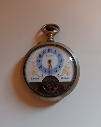 Orologio svizzero da taschino Hebdomas "8 Jours"