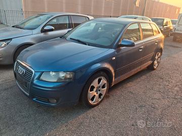 Audi A3 8P anno 2007 ricambi usati