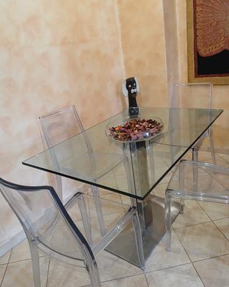 Tavolo cristallo design