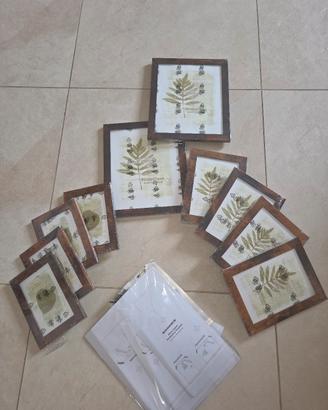 Set di 10 cornici per foto 
