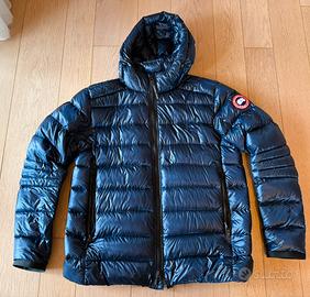 Piumino Canada Goose Crofton Blu  Atlantico Tg XXL