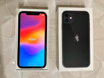 Iphone 11 - 64GB - Nero con Accessori