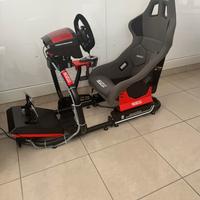 Postazione di guida Sparco Thrustmasters