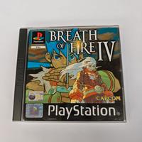 Breath of fire IV (4) PS1 videogioco italiano