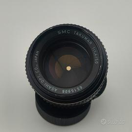 Asahi Takumar 50mm f/1.4 Obiettivo SMC