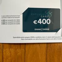 Buono sconto divani e divani