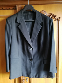 Abito gonna e giacca per signora in lana merinos