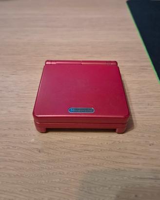 GBA SP Gameboy Advance SP AGS 001 Rosso 