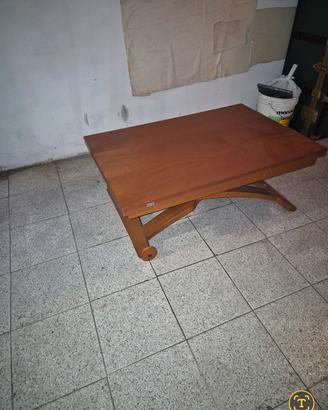 tavolino sollevabile e ingrandibile