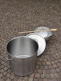 Pentoloni professionali acciaio inox 70 litri