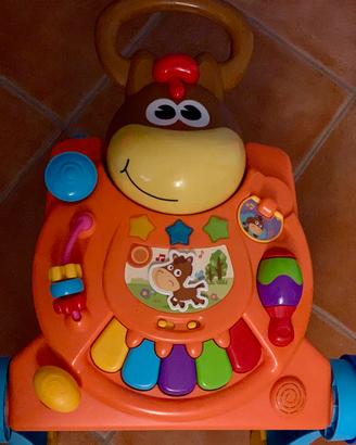 Tavolino primi passi musicale luminoso