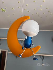 Lampadario e applique cameretta