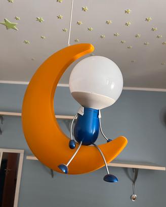 Lampadario e applique cameretta
