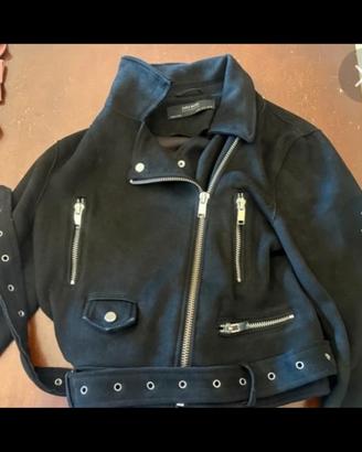 Giacca camoscio corta taglia M Zara