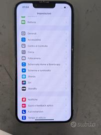 Display iPhone 14 vetro rotto 