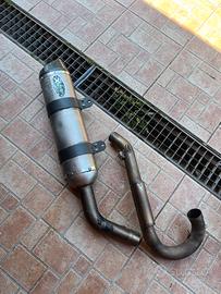 terminale titanio ktm/Hsq exc 2012/16