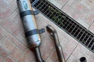 terminale titanio ktm/Hsq exc 2012/16