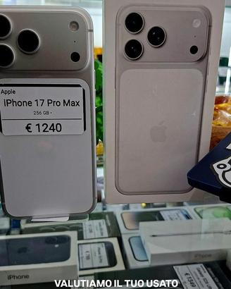 Iphone 17 pro max 256gb
