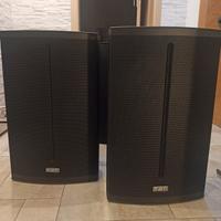 CASSE FBT X LITE 115 + CUSTODIE, IMPECCABILI