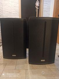 CASSE FBT X LITE 115 + CUSTODIE, IMPECCABILI