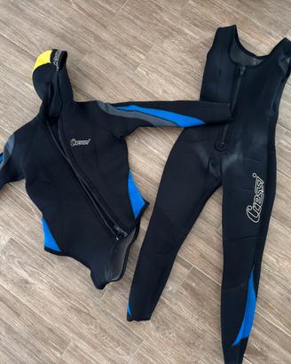 muta cressi donna 5 mm taglia 2/3