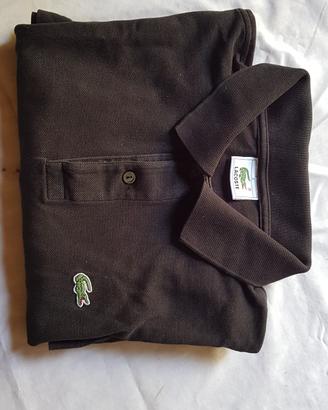 polo lacoste colore nero tg 4