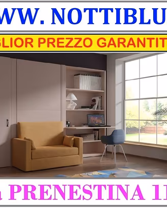 Letto a Scomparsa SOFA’ 1 piazza by Notti Blu