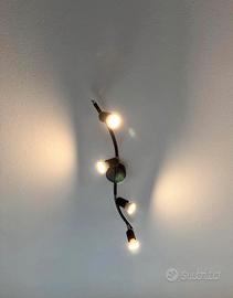 Lampadario da soffito con faretti