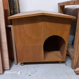 Cuccia per cane in legno - fatta su misura