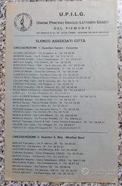 Opuscolo UPLG Torino anni '80
