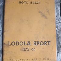 Manuale Moto Guzzi Lodola sport 175