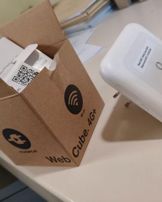 ZTE WebCube 4G+ 300Mbps Modem-Router - Bianco