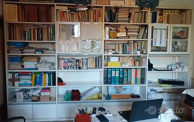 LIBRERIA con due vetrinette