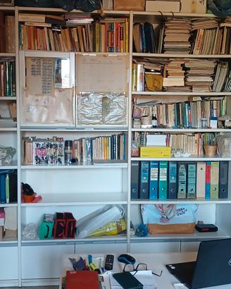 LIBRERIA con due vetrinette