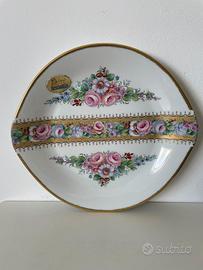 Piatto in porcellana di Limoges  