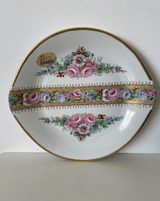 Piatto in porcellana di Limoges  
