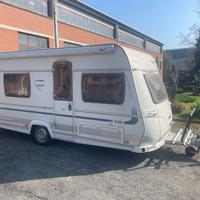 Roulotte 5 posti FENDT doppia dinette