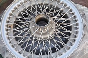 N.5 cerchi per auto d'epoca jaguar, mg, triumph