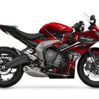 Kit adesivo in vinile SKDA per Triumph Daytona 660