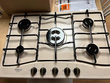 Piano cottura 5 fuochi Hotpoint NUOVO mai usato