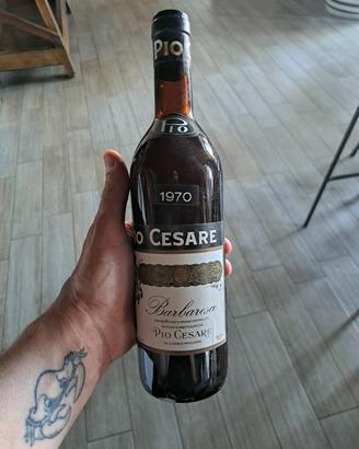 Bottiglie Barbaresco 1970