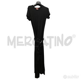 VESTITO D DIESEL D ROWY NERO LUNGO