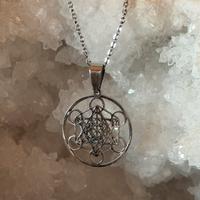 Ciondolo metatron acciaio inox