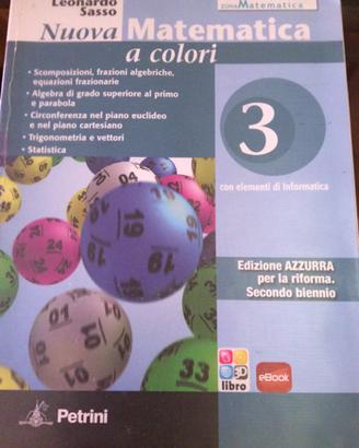 Libro di matematica classe 3 liceo