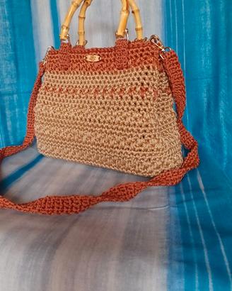 Borsa all'uncinetto