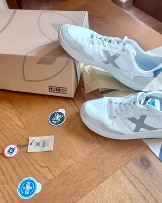 Scarpe Munich Legit Man 103 Bianche