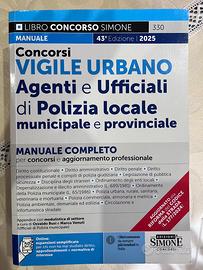 Manuale polizia locale edizioni Simone